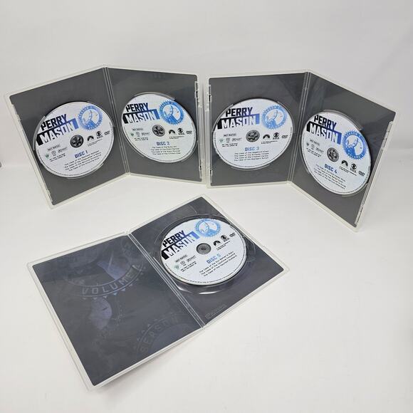 Perry Mason DVD Season One Volume One Box Set 5 Discs 19 Episodes COVER BOX SPOT - Picture 5 of 11